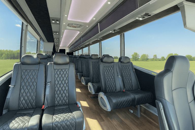 coach bus in Hillsboro