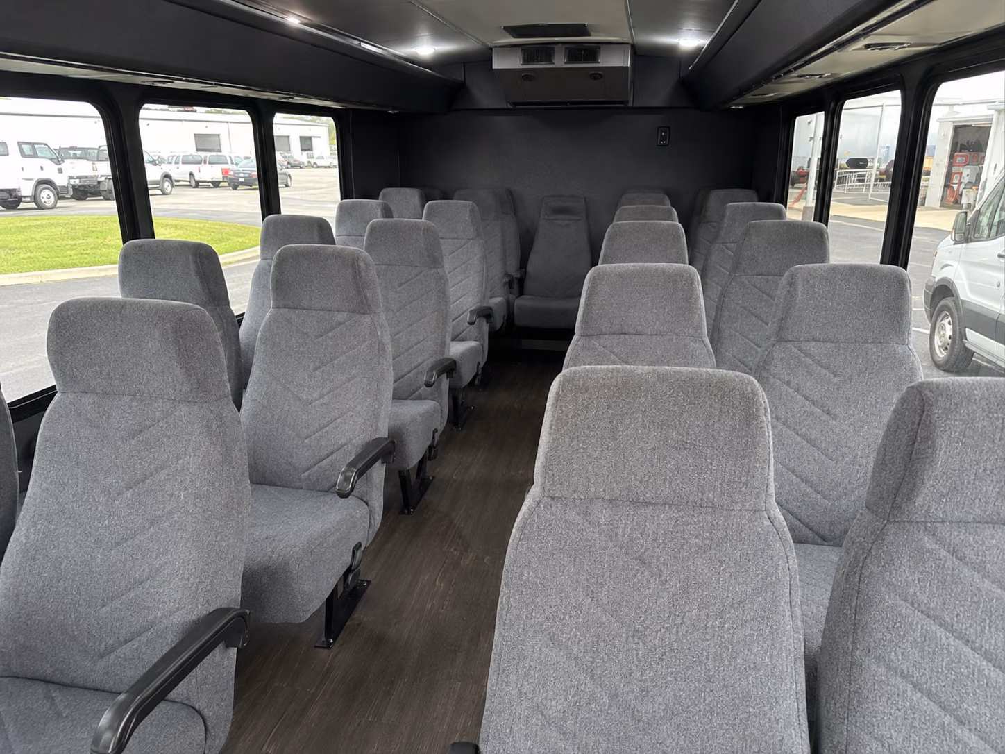 hillsboro 15 passenger minibus inside
