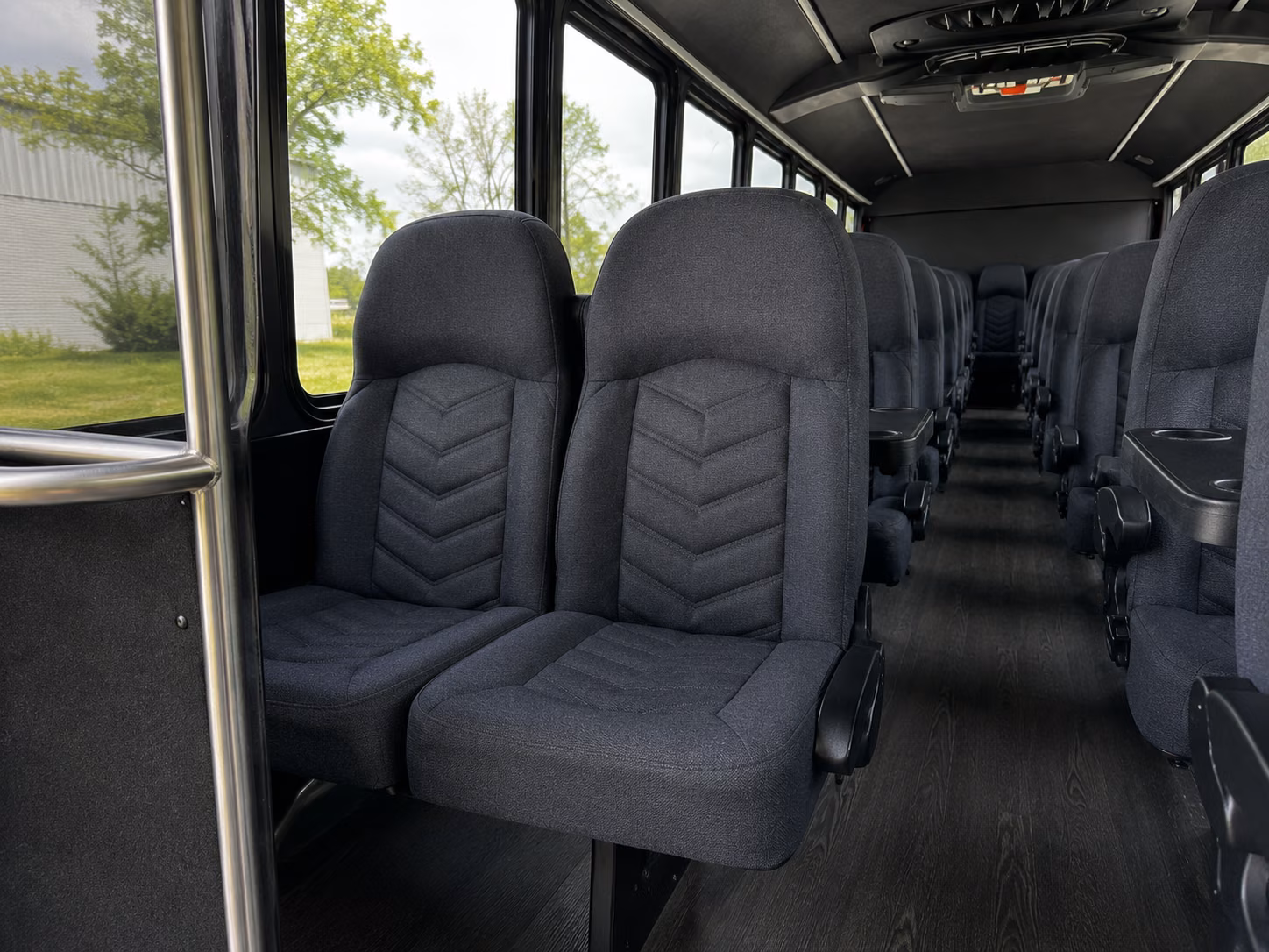 hillsboro 15 passenger minibus interior