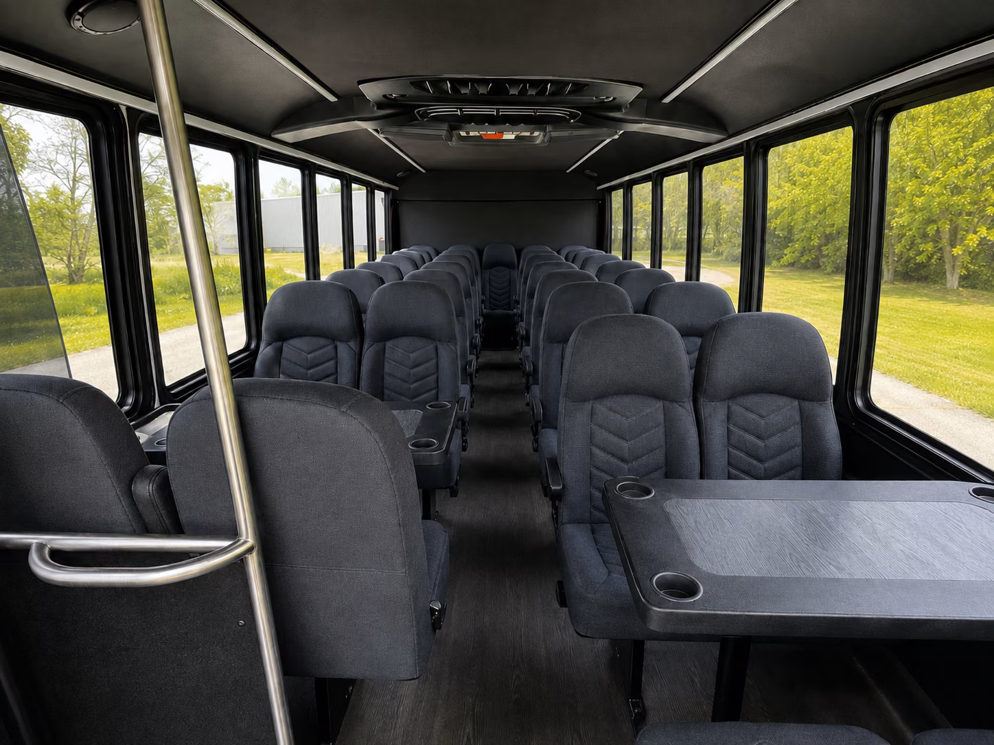 hillsboro 20 passenger minibus inside