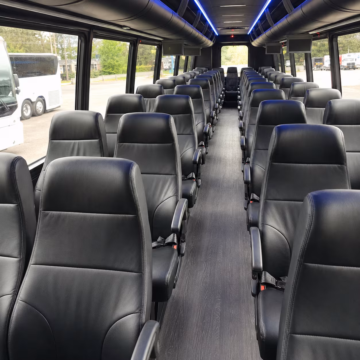 hillsboro 30 passenger minibus inside