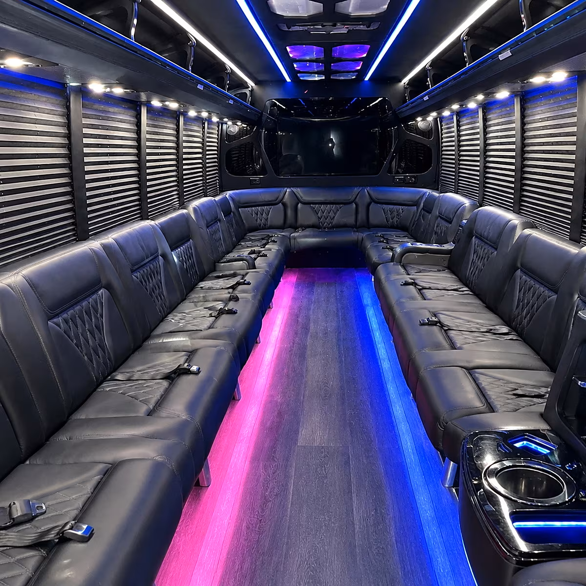 hillsboro party bus inside