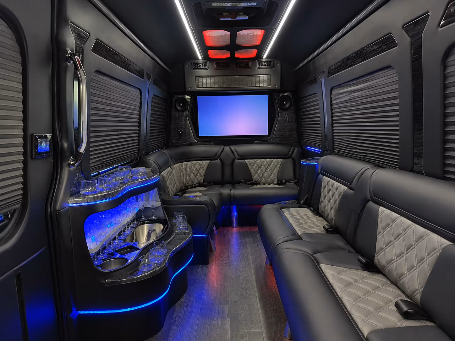 hillsboro sprinter limousine interior