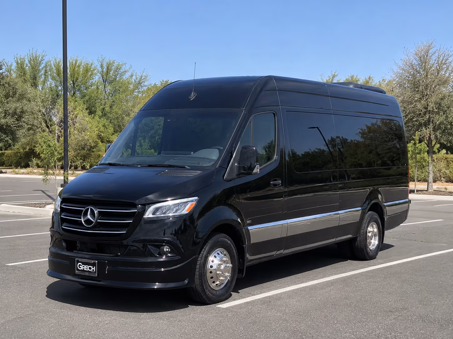 hillsboro sprinter van with driver