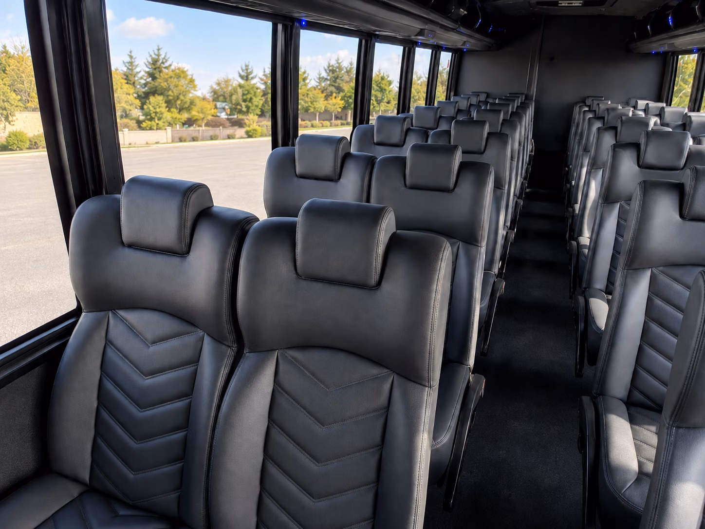 shuttle buses for hillsboro wedding guests between hotels and venues